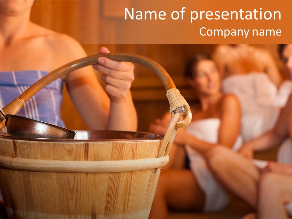 Relaxation Health Spa Health Resort PowerPoint Template