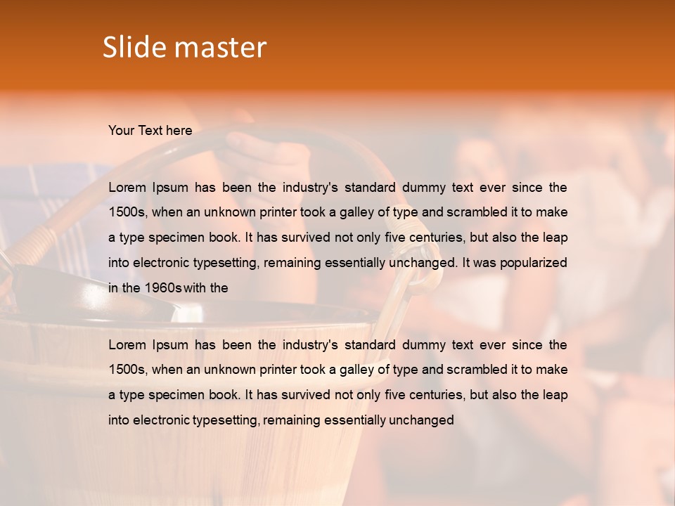 Relaxation Health Spa Health Resort PowerPoint Template