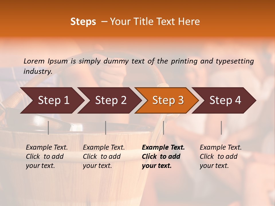 Relaxation Health Spa Health Resort PowerPoint Template