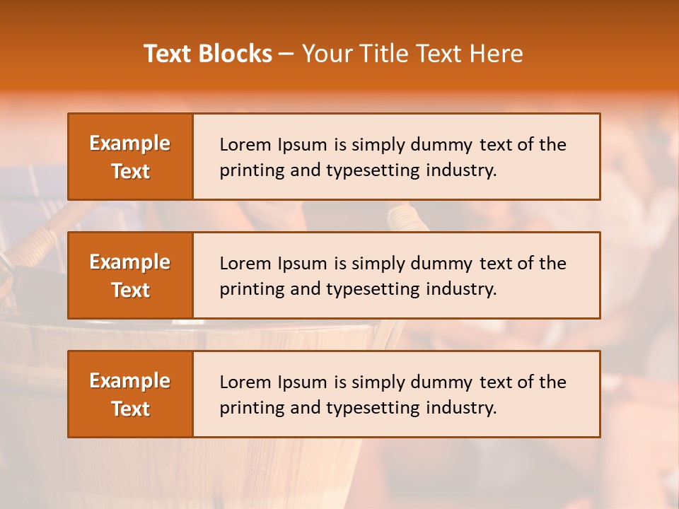 Relaxation Health Spa Health Resort PowerPoint Template