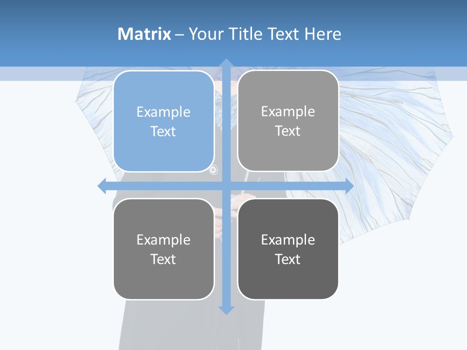 White Background Looking PowerPoint Template