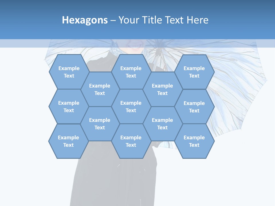 White Background Looking PowerPoint Template