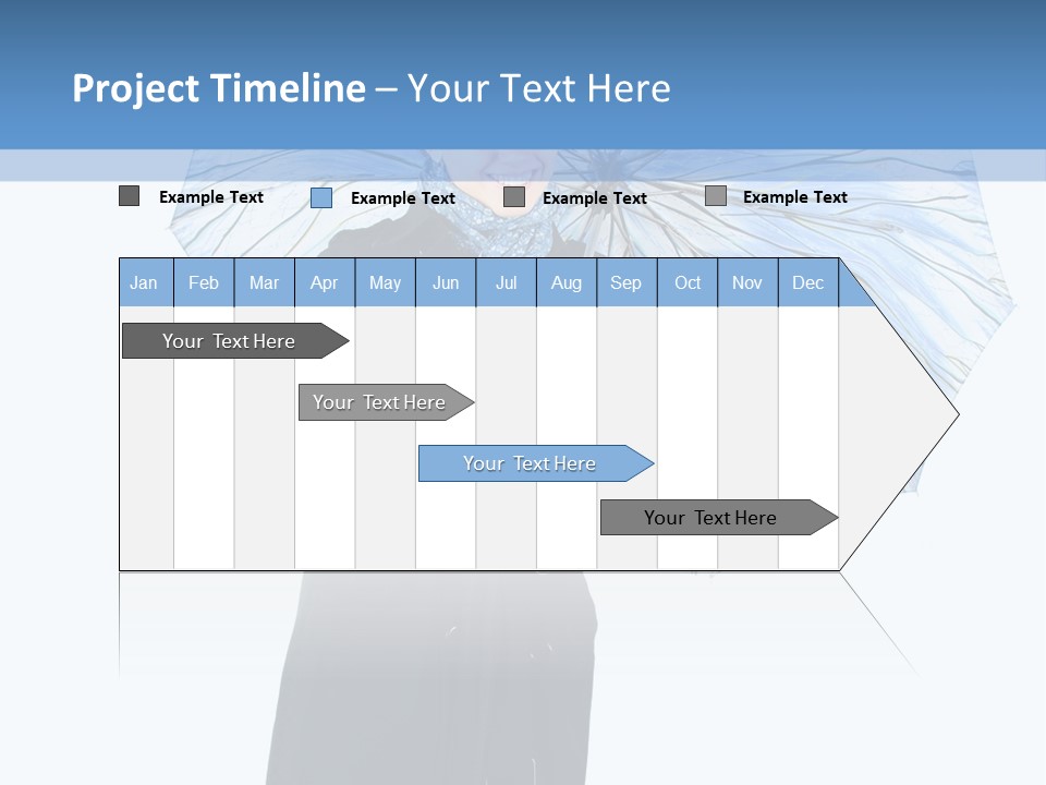 White Background Looking PowerPoint Template