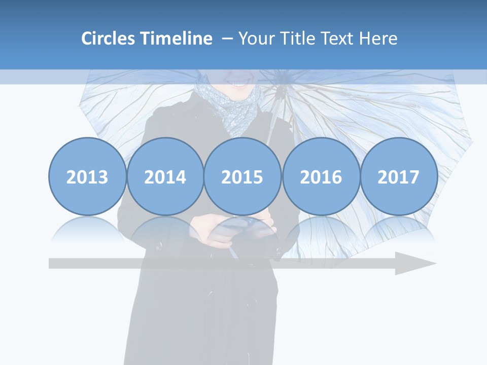 White Background Looking PowerPoint Template