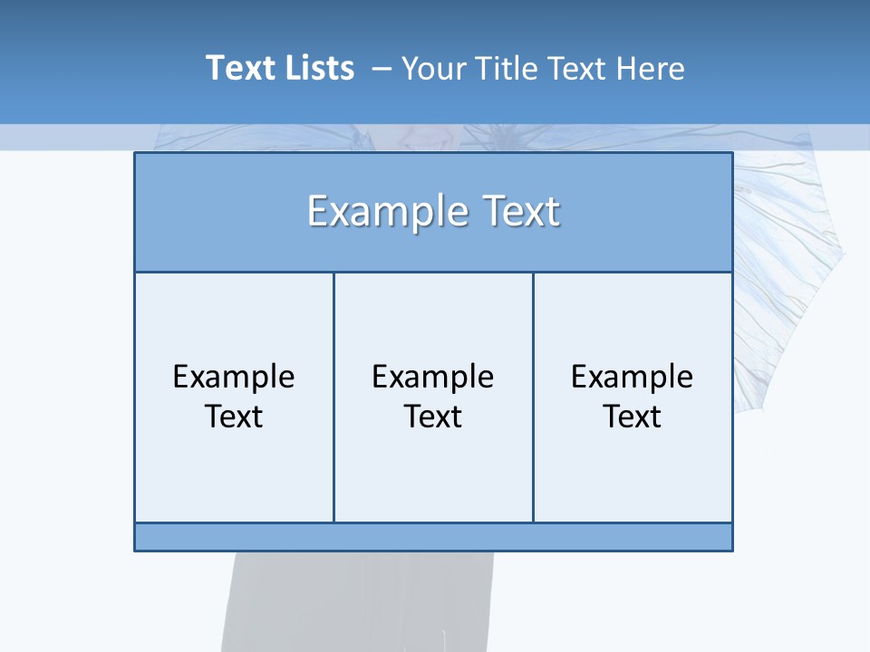 White Background Looking PowerPoint Template