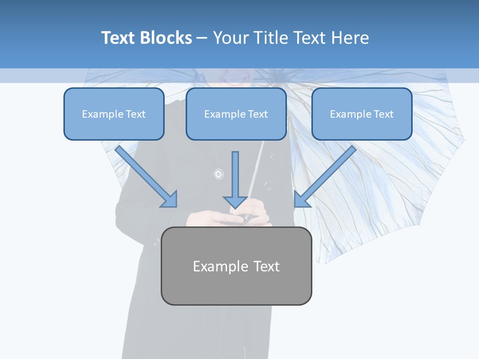 White Background Looking PowerPoint Template