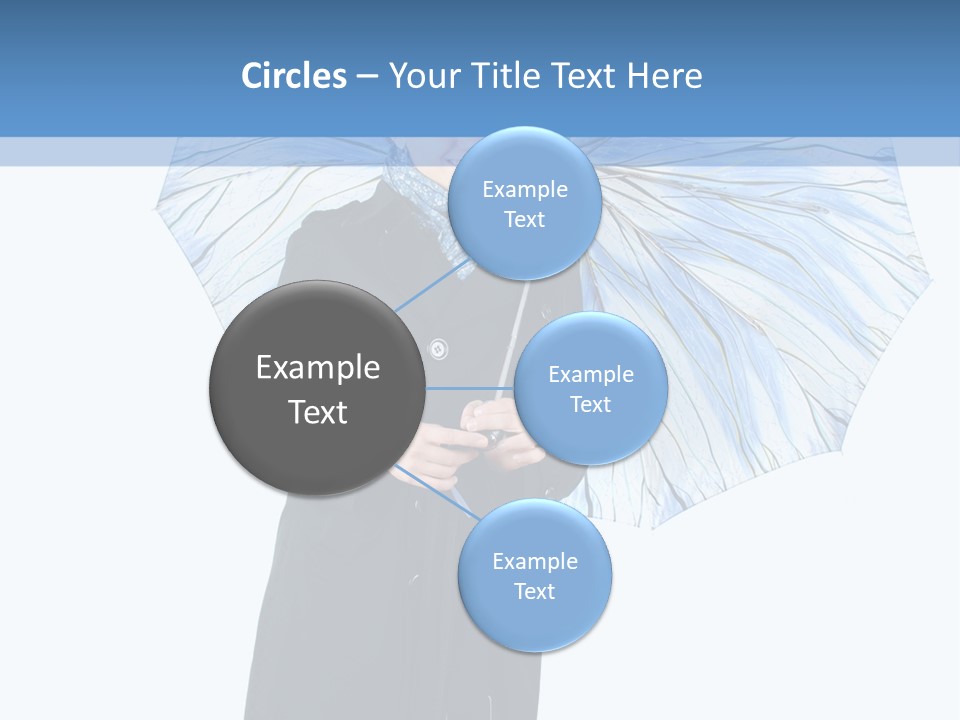 White Background Looking PowerPoint Template