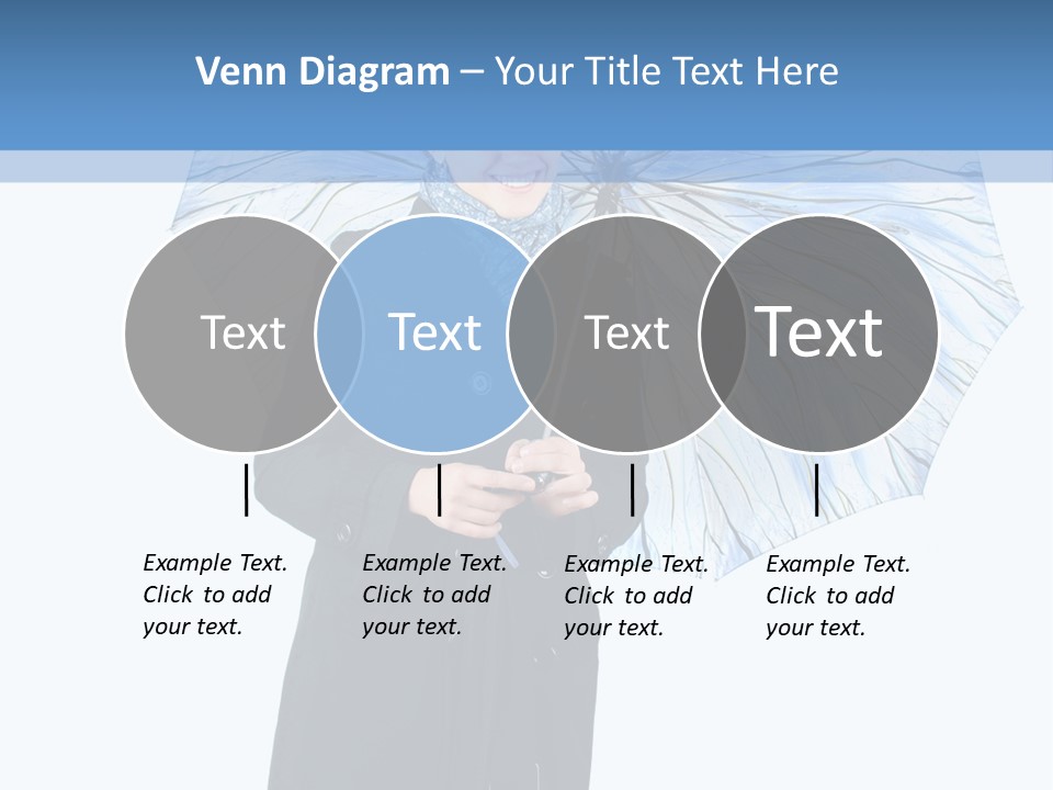 White Background Looking PowerPoint Template