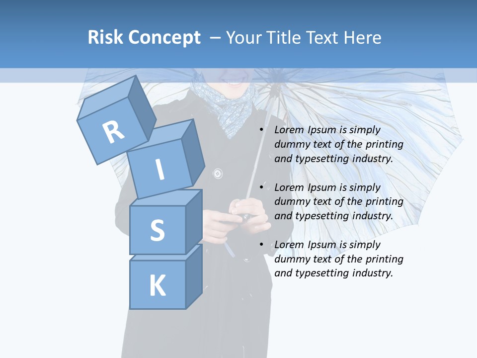 White Background Looking PowerPoint Template