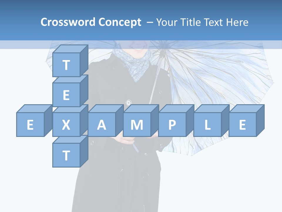 White Background Looking PowerPoint Template