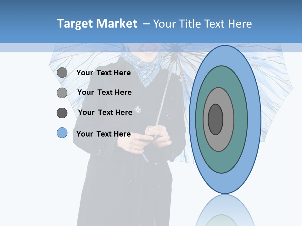 White Background Looking PowerPoint Template