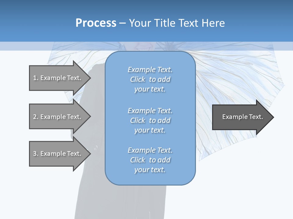 White Background Looking PowerPoint Template