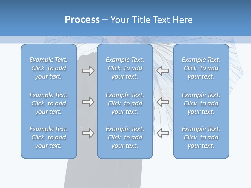 White Background Looking PowerPoint Template