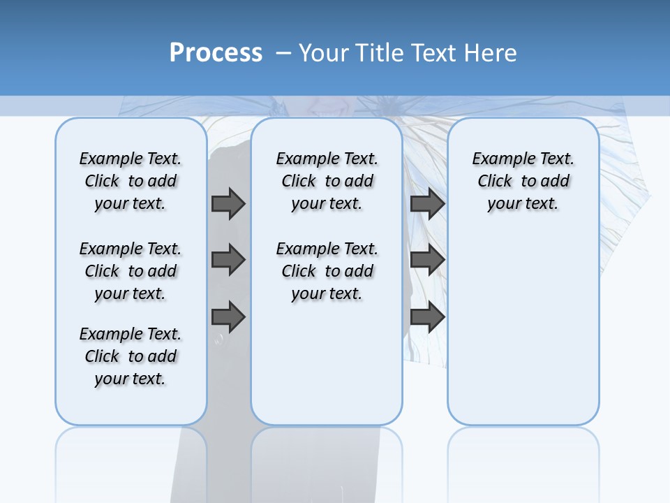White Background Looking PowerPoint Template