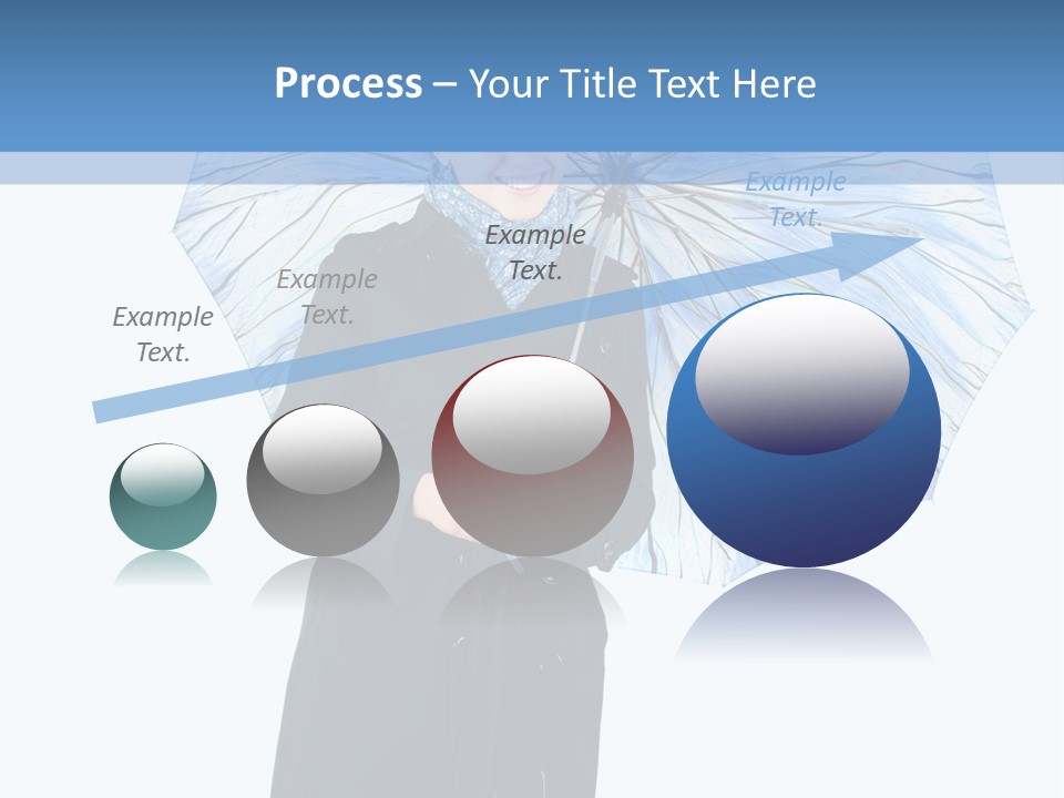 White Background Looking PowerPoint Template