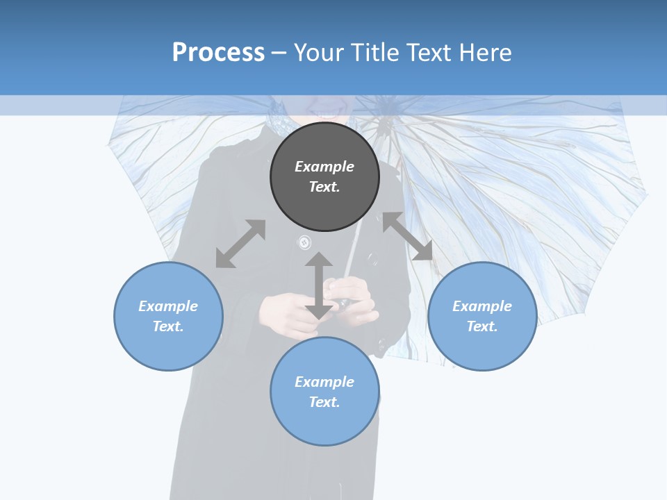 White Background Looking PowerPoint Template