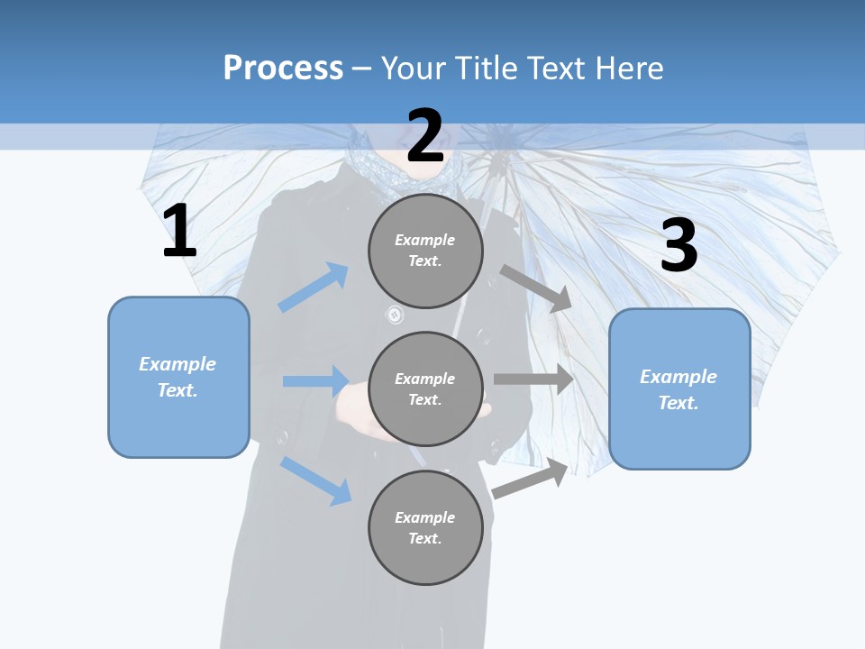 White Background Looking PowerPoint Template