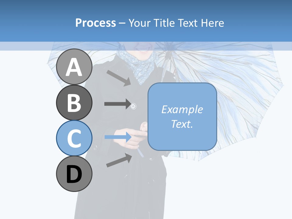 White Background Looking PowerPoint Template