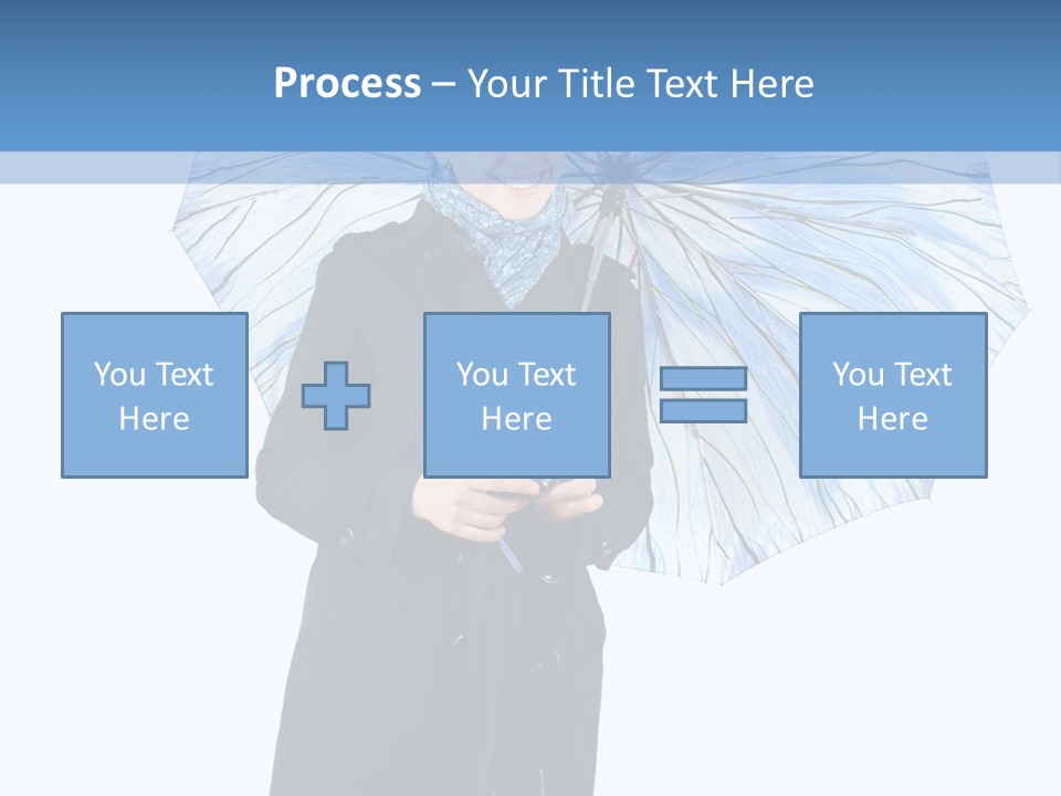 White Background Looking PowerPoint Template