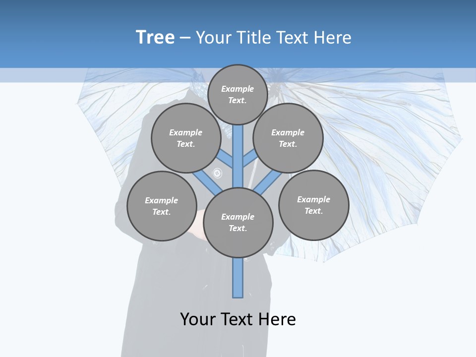 White Background Looking PowerPoint Template