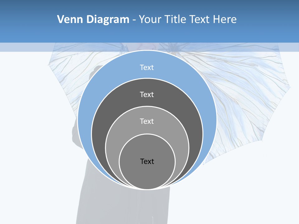 White Background Looking PowerPoint Template
