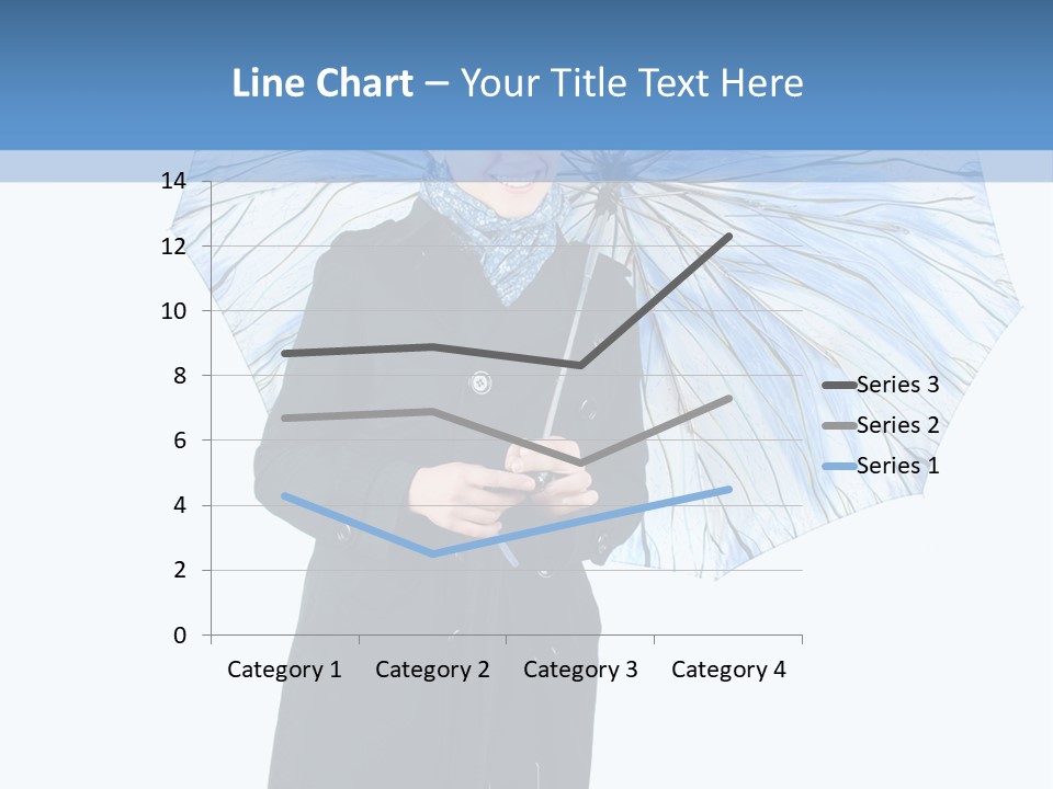 White Background Looking PowerPoint Template