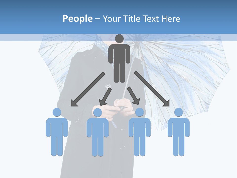 White Background Looking PowerPoint Template