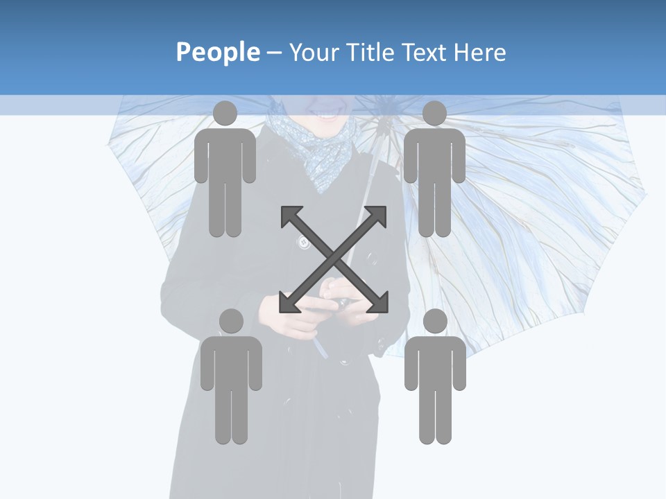 White Background Looking PowerPoint Template