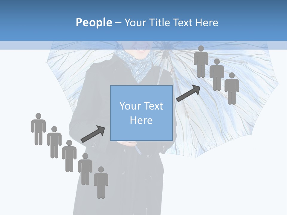 White Background Looking PowerPoint Template