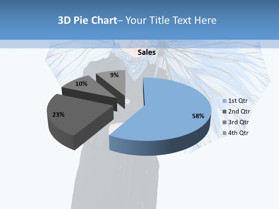 White Background Looking PowerPoint Template