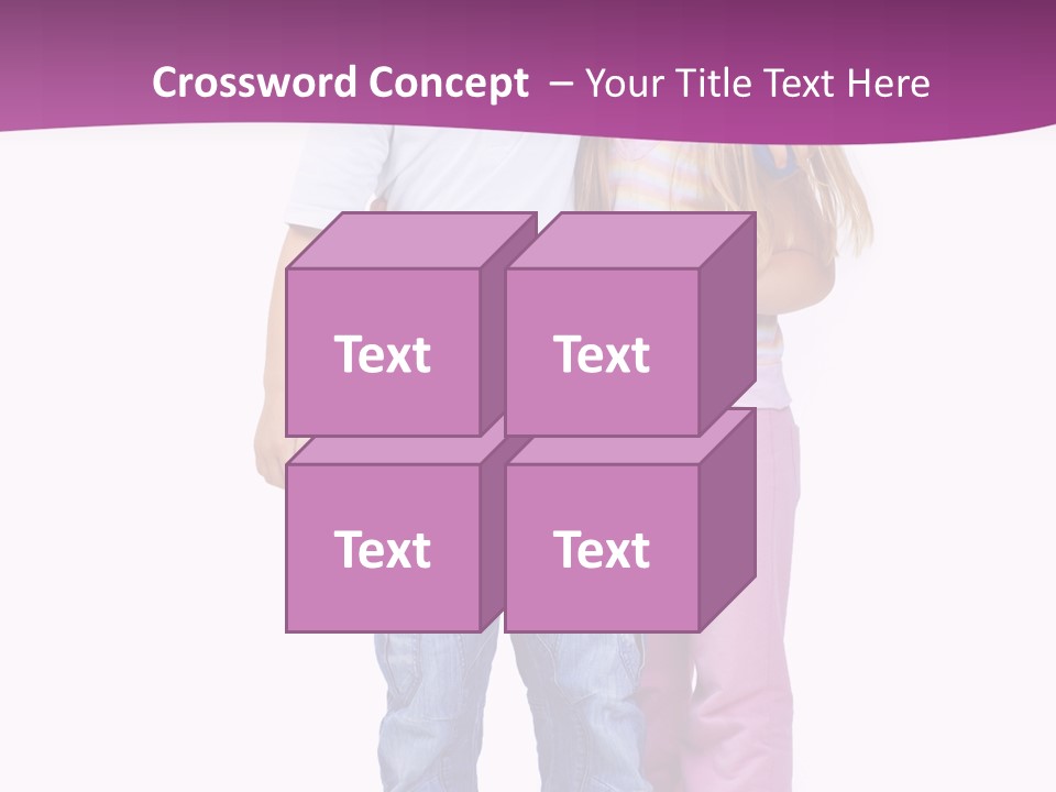 White Full Secret PowerPoint Template