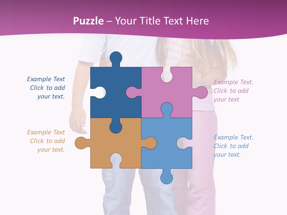 White Full Secret PowerPoint Template