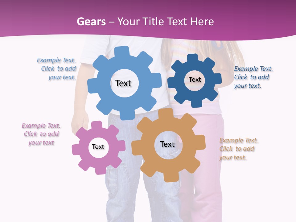 White Full Secret PowerPoint Template