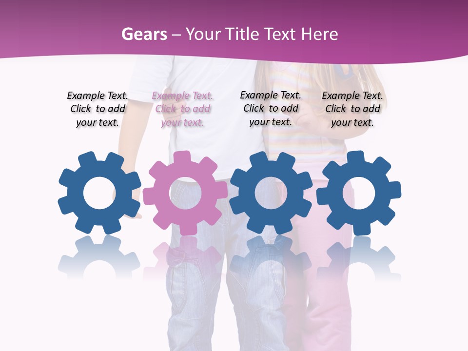 White Full Secret PowerPoint Template