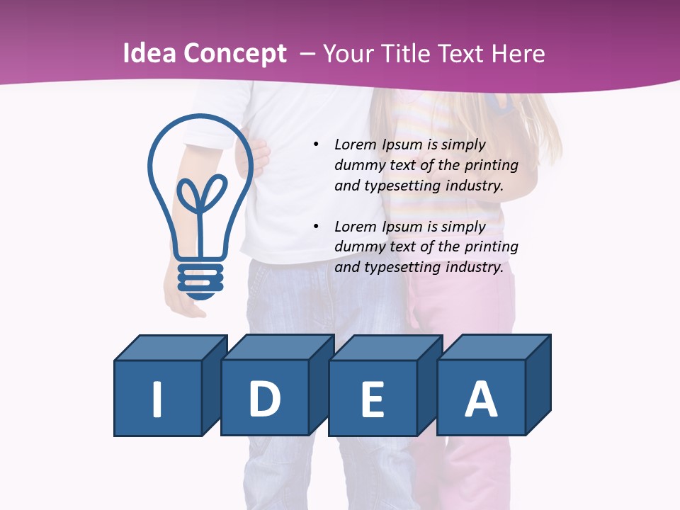 White Full Secret PowerPoint Template