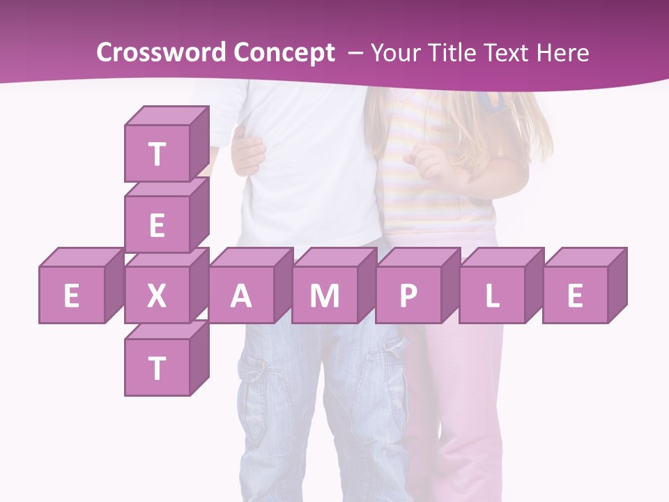 White Full Secret PowerPoint Template