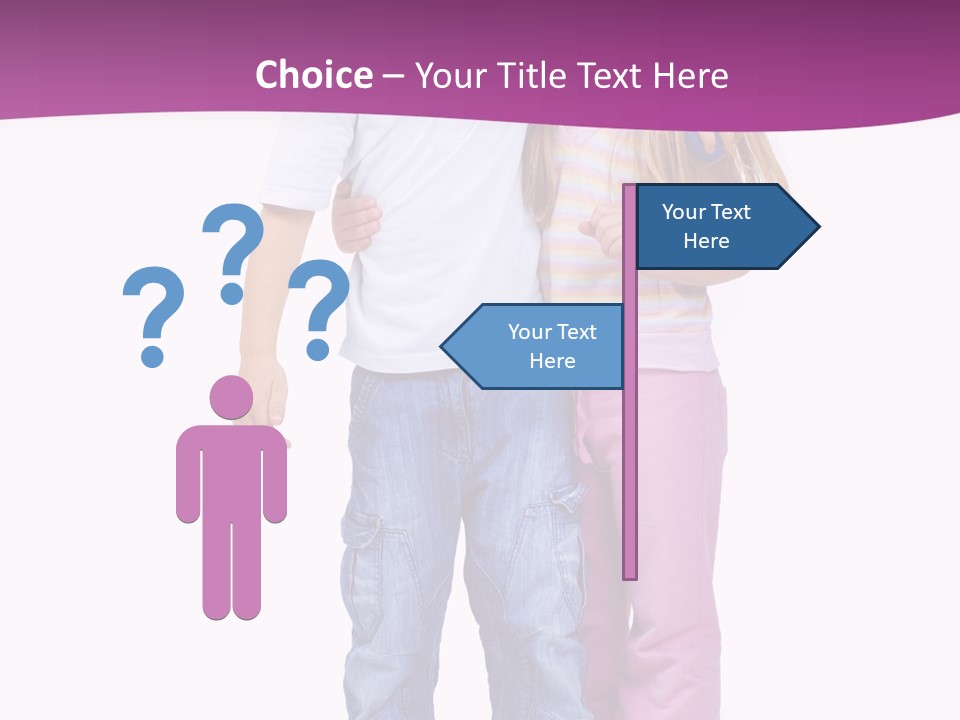 White Full Secret PowerPoint Template