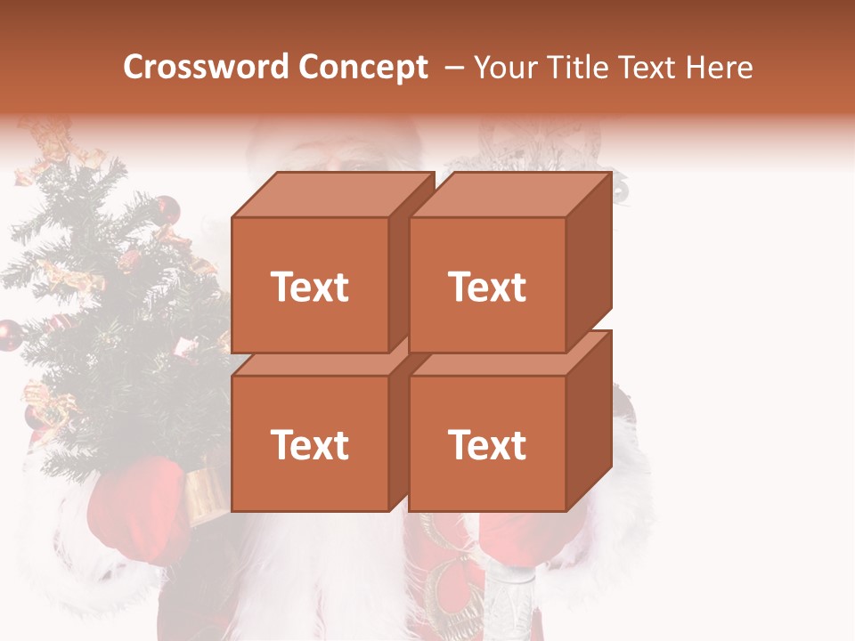 Stick Greeting Beard PowerPoint Template