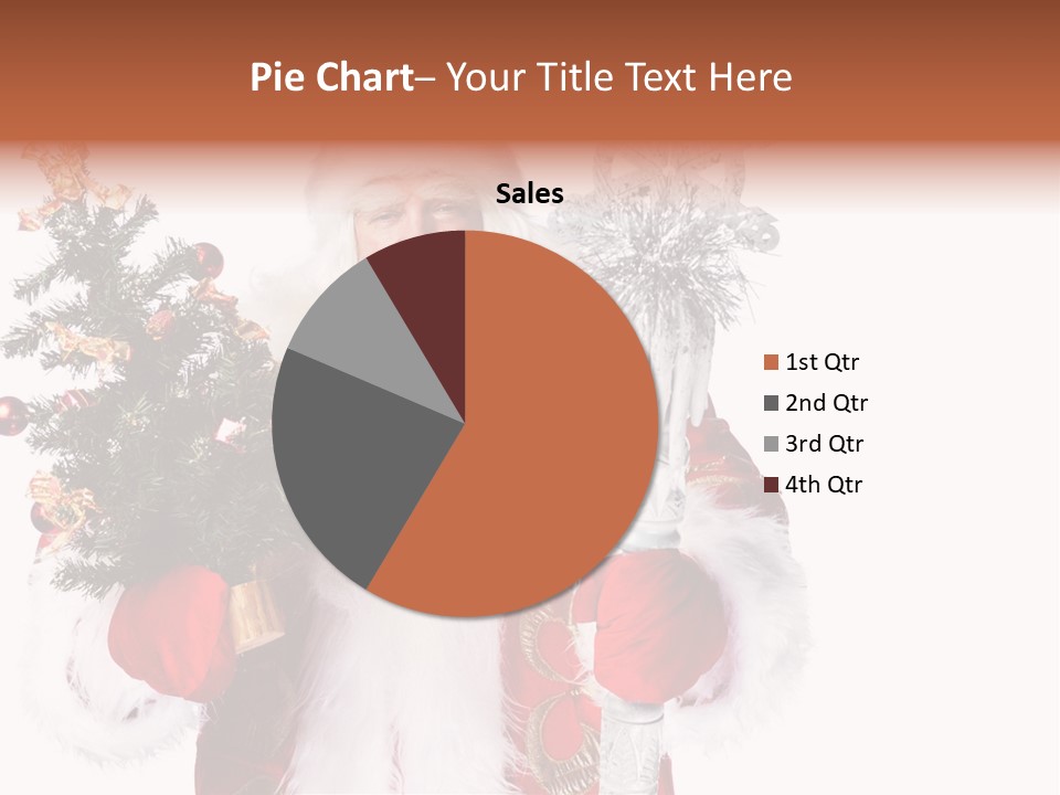 Stick Greeting Beard PowerPoint Template