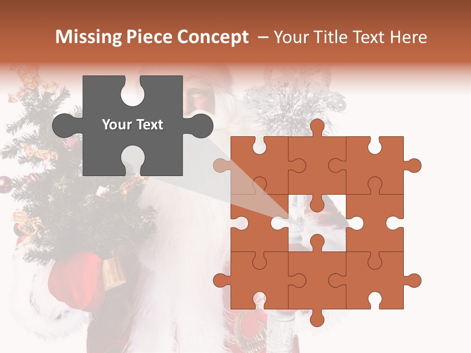 Stick Greeting Beard PowerPoint Template