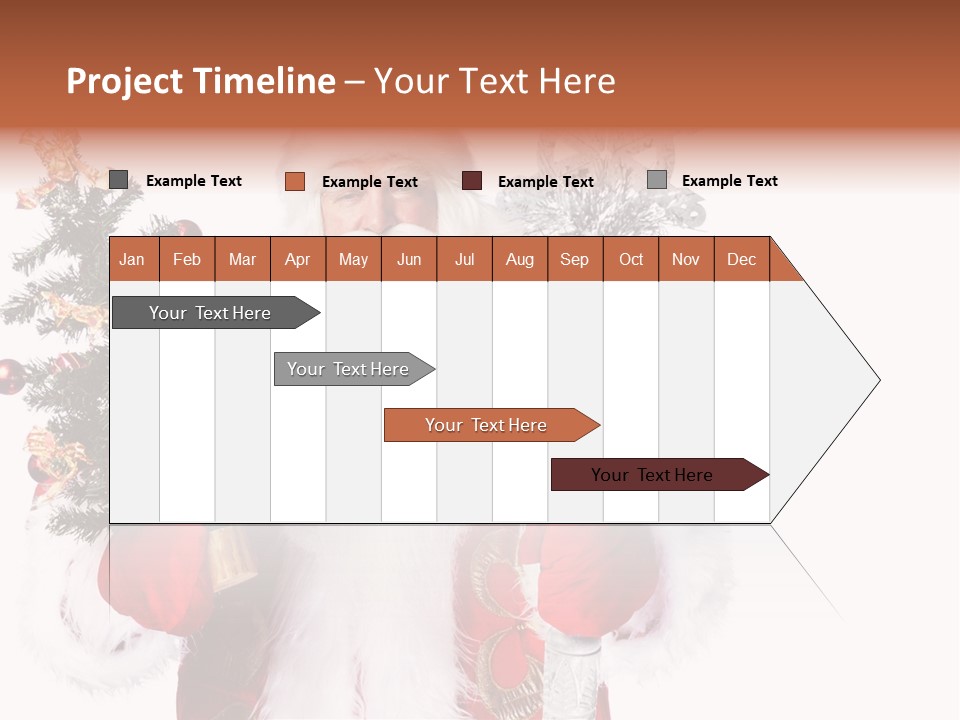Stick Greeting Beard PowerPoint Template