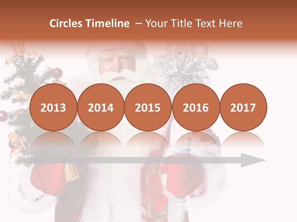 Stick Greeting Beard PowerPoint Template