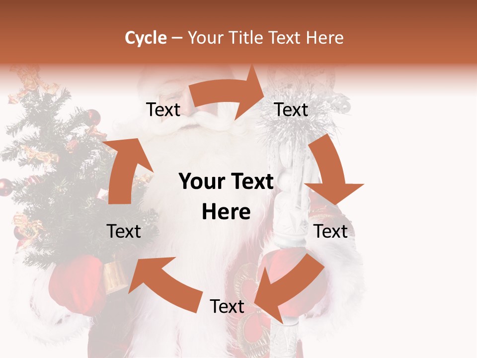 Stick Greeting Beard PowerPoint Template