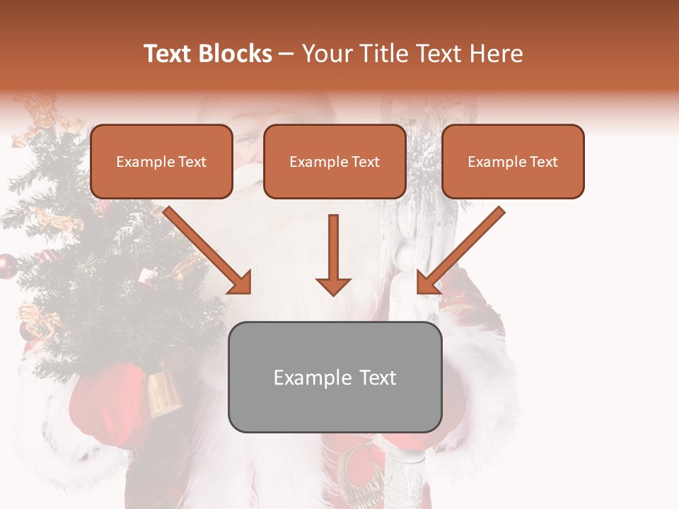 Stick Greeting Beard PowerPoint Template