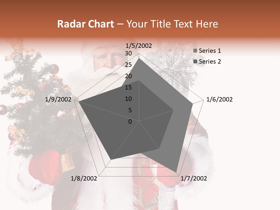 Stick Greeting Beard PowerPoint Template