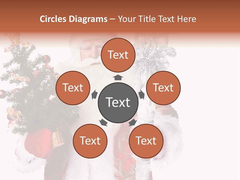 Stick Greeting Beard PowerPoint Template