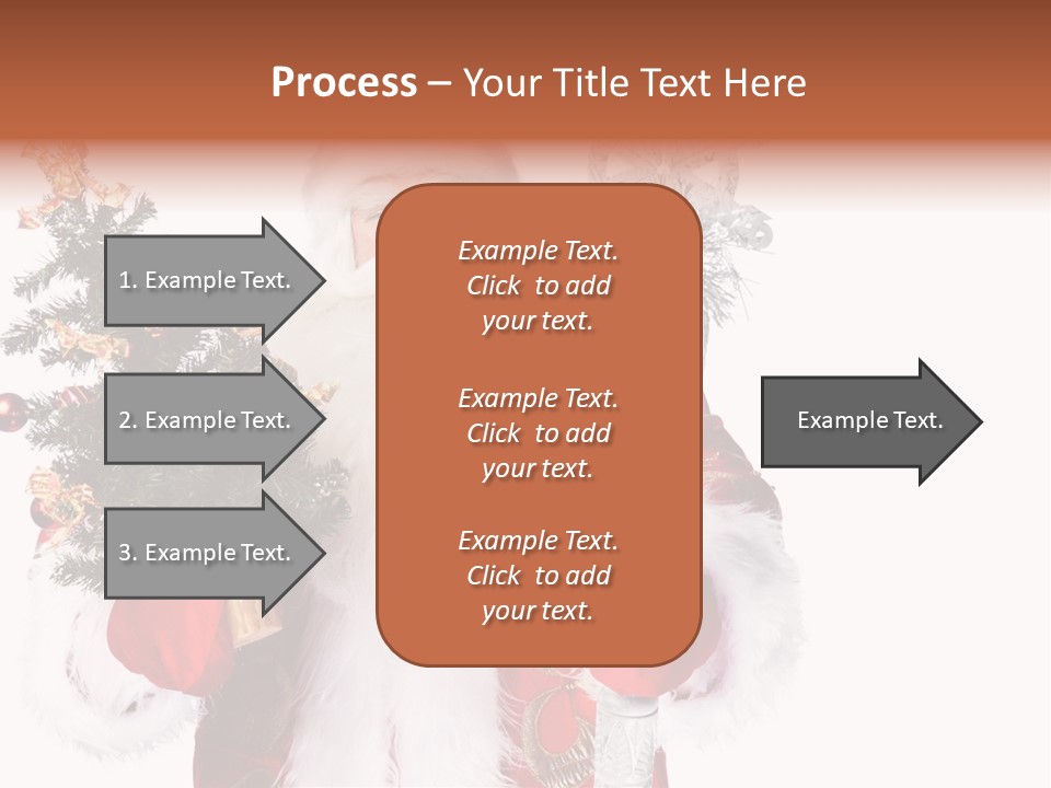 Stick Greeting Beard PowerPoint Template