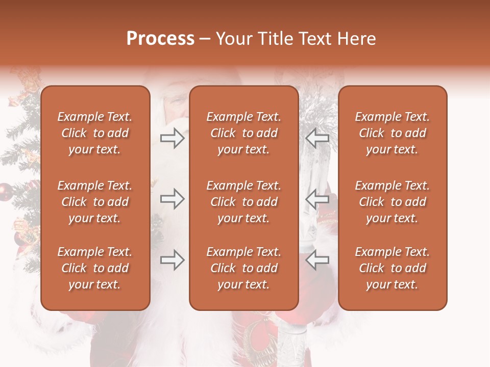 Stick Greeting Beard PowerPoint Template