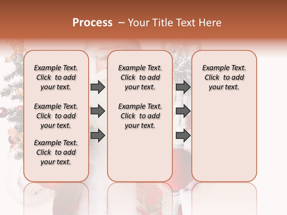 Stick Greeting Beard PowerPoint Template