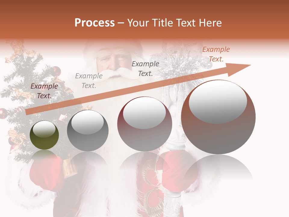 Stick Greeting Beard PowerPoint Template